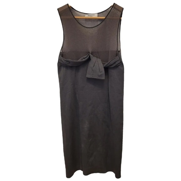 Valentino Dresses & Skirts - Valentino Black Midi Dress Womens 46 US 10 | Q370